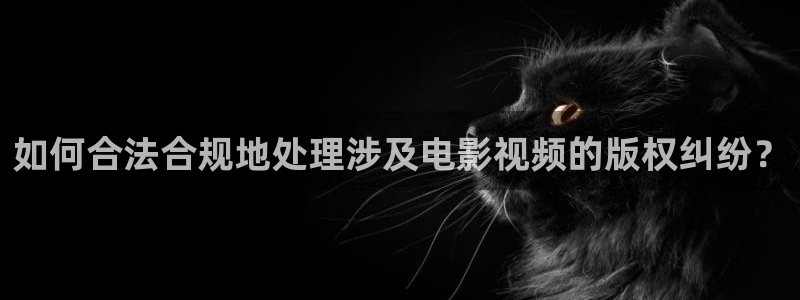 茄子视频视频：如何合法合规地处理涉及电影视频的版权纠纷？