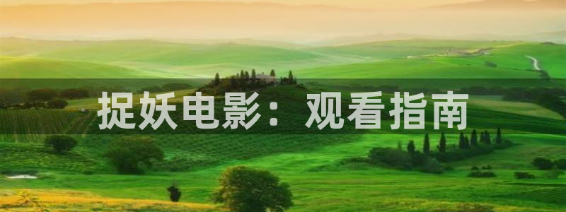 樱桃茄子视频：捉妖电影：观看指南