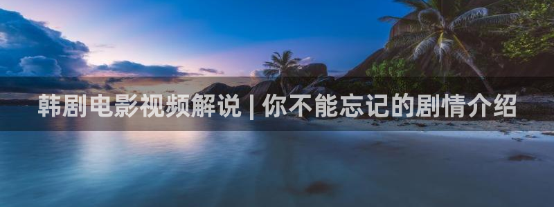 qiezi茄子视频：韩剧电影视频解说 | 你不能忘记的剧情介绍