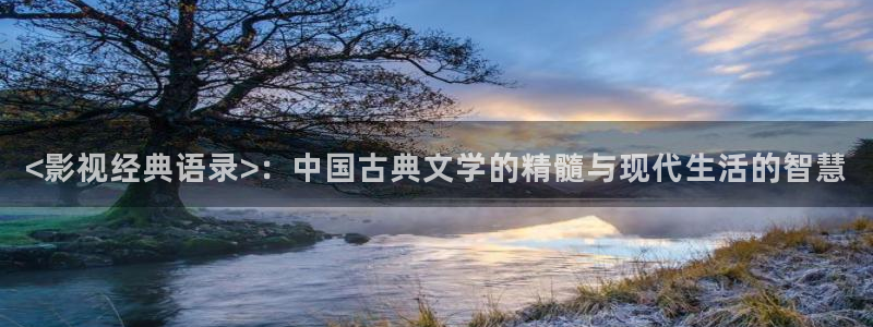 qiezi茄子视频：<影视经典语录>：中国古典文学的精髓与现代生活的智慧